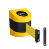 Montour Line Retr. Belt Barrier Yellow Warehouse Rack Mount, 13ft. Yellow Belt (M) WMX140-YW-YW-WR-M-130